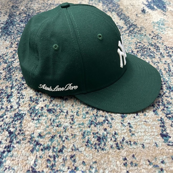 Aime Leon Dore Accessories - Amie Leon Dore New Era Yankees Hat NY Green Size 7 1/4(Preowned)